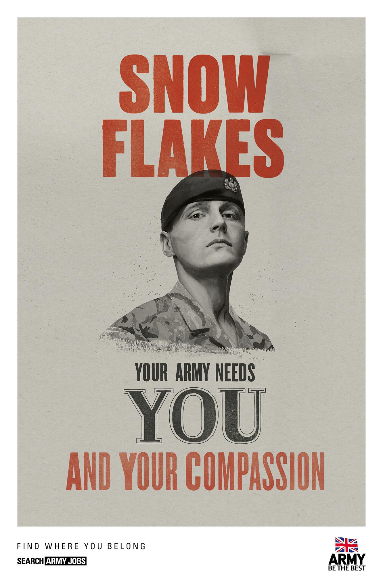 Army recruitment applications 'almost double after snowflake millennial ...