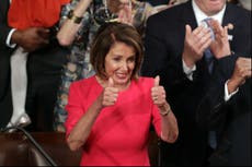 How Pelosi made history again – with a little bit of help from Trump