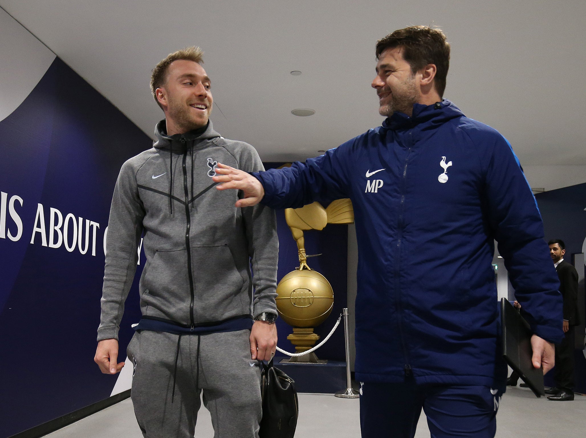 Christian Eriksen is yet to sign a new deal with Spurs