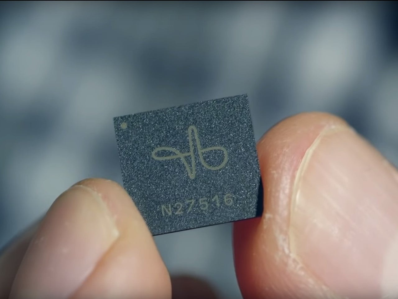 The Project Soli chip measures 8mm by 10mm