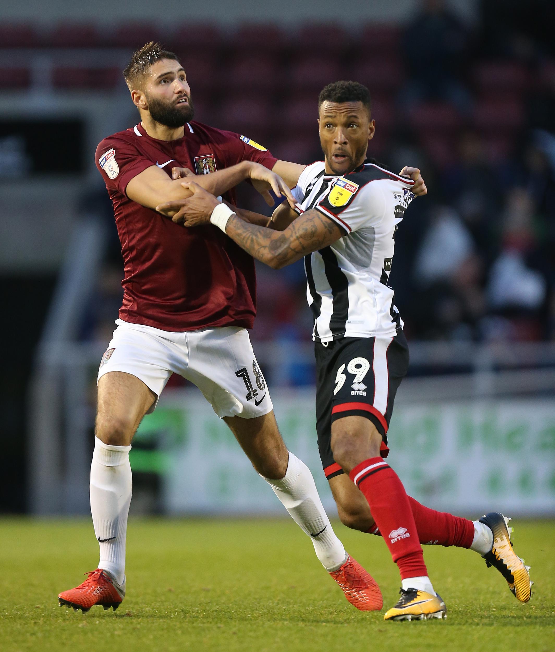 Jolley's unusual journey has led him to the rough and tumble of League Two with Grimsby Town