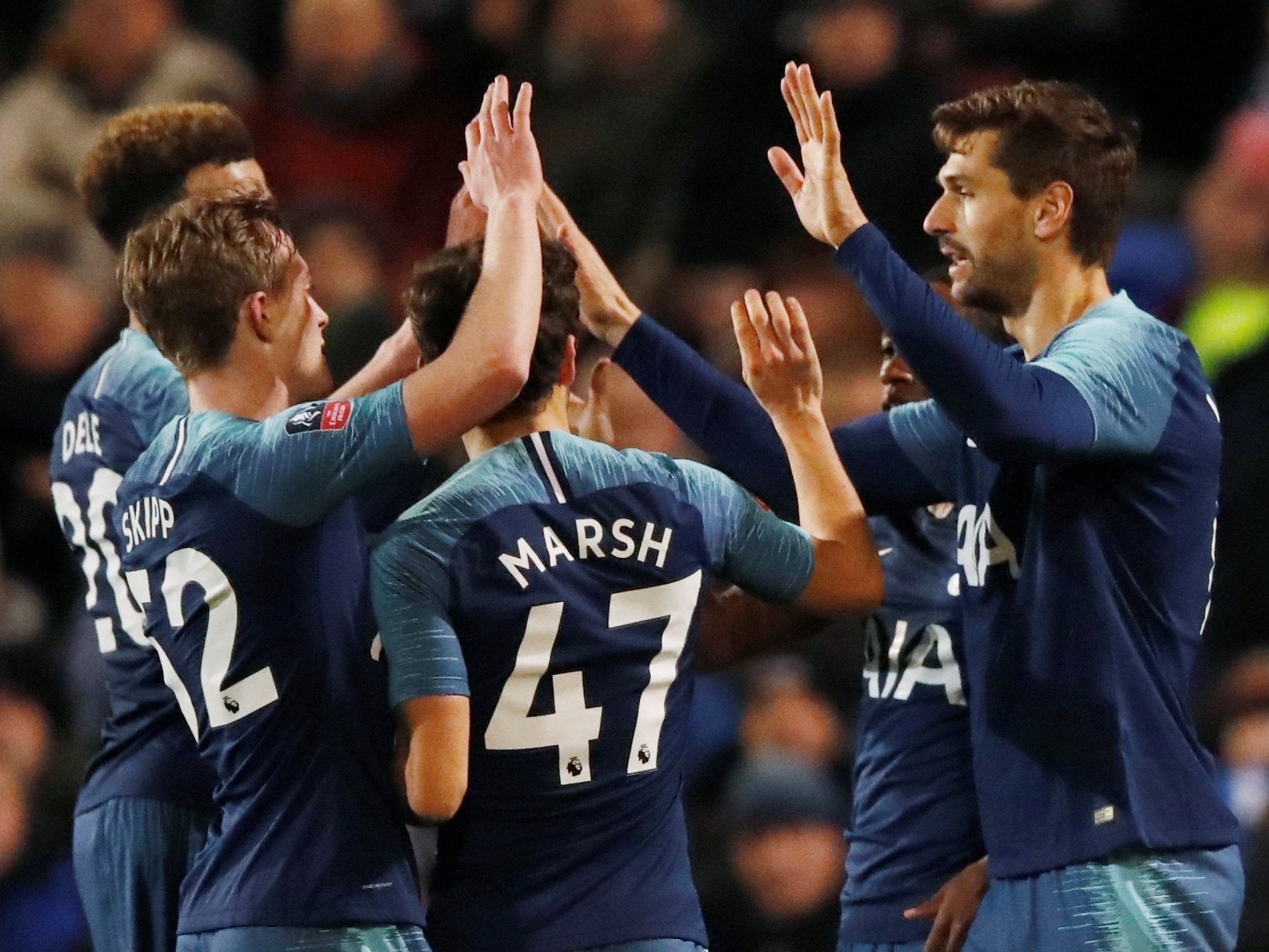 Spurs didn't let off the gas against their League Two opponents