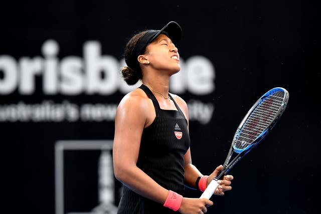 Osaka was at a loss to explain why she struggled for fluency against her Ukrainian opponent