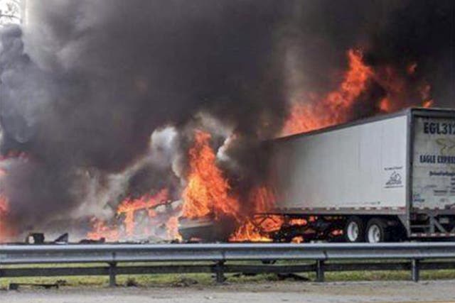 Five children from a Louisiana church group headed for a Disney World were among the seven killed in a fiery highway crash.