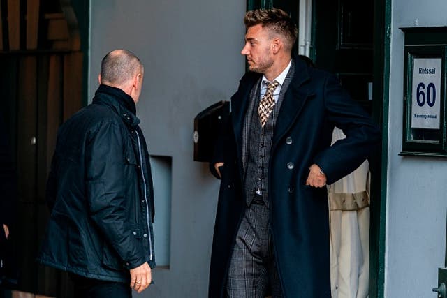 Bendtner was sentenced at court in Copenhagen