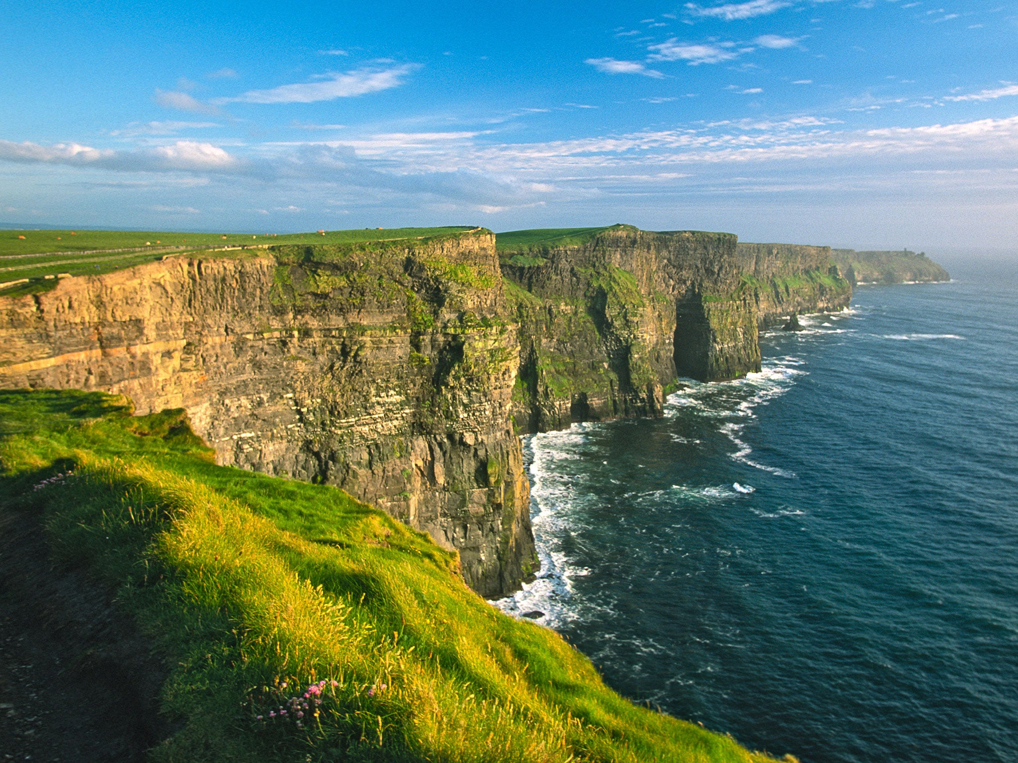 The accident happened while the man was trying to take a selfie of the famous Cliffs of Moher
