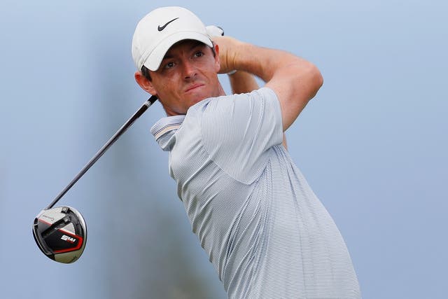 McIlroy is playing in the tournament for the first time