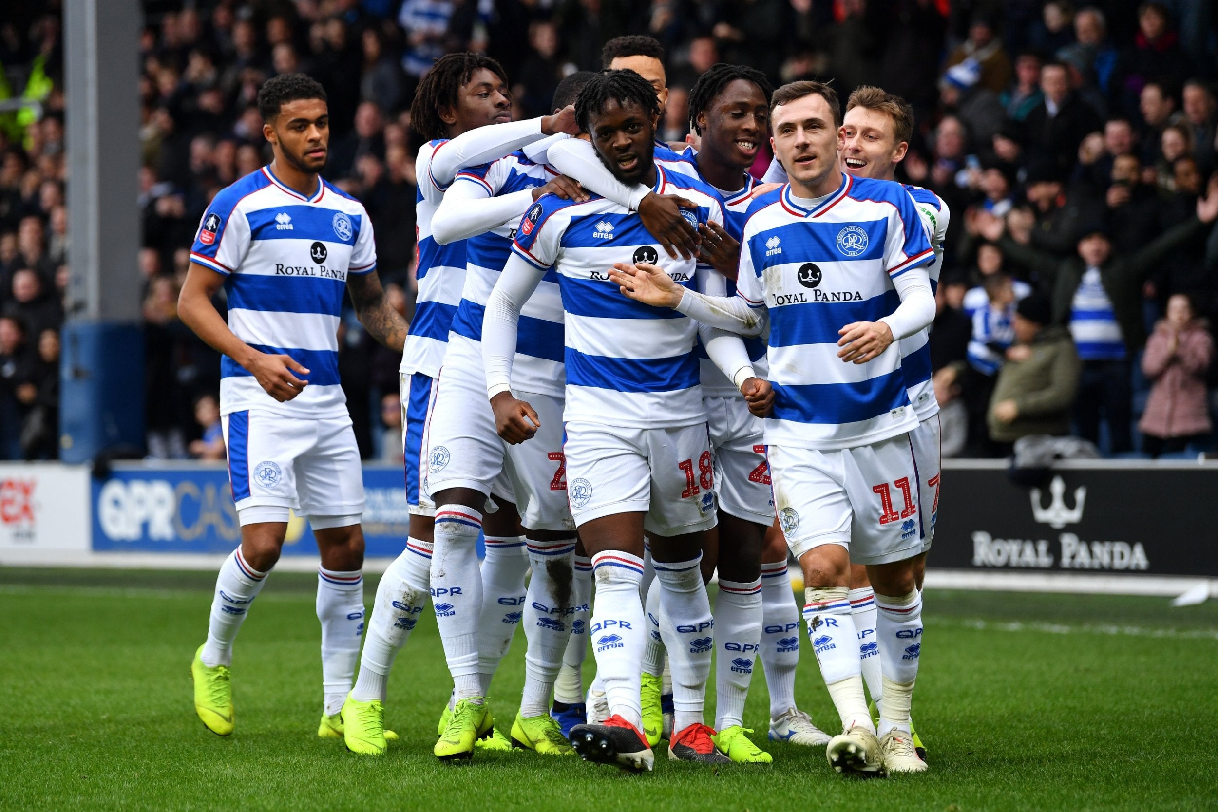 Aramide Oteh put QPR ahead from the penalty spot after 23 minutes