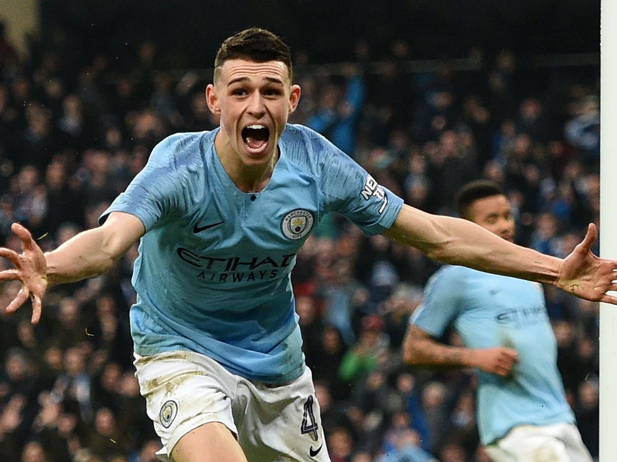 Manchester City's Phil Foden determined to make himself a first-team regular