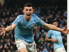 Sterling and Foden on target in seven heaven for rampant City