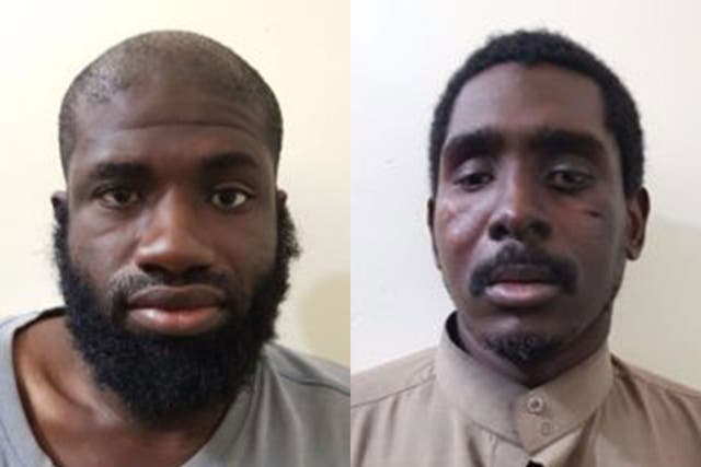 American Isis suspects Warren Christopher Clark, 34, and Zaid Abed al-Hamid, 35, in detention in Syria