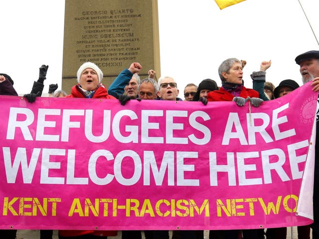 Members of the Kent Anti-Racism Network