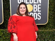 Chrissy Metz caught calling Alison Brie 'b***' on Golden Globes