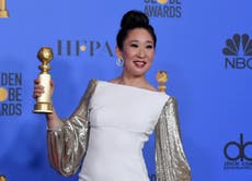 Sandra Oh thanks parents in Korean during Globes acceptance speech 