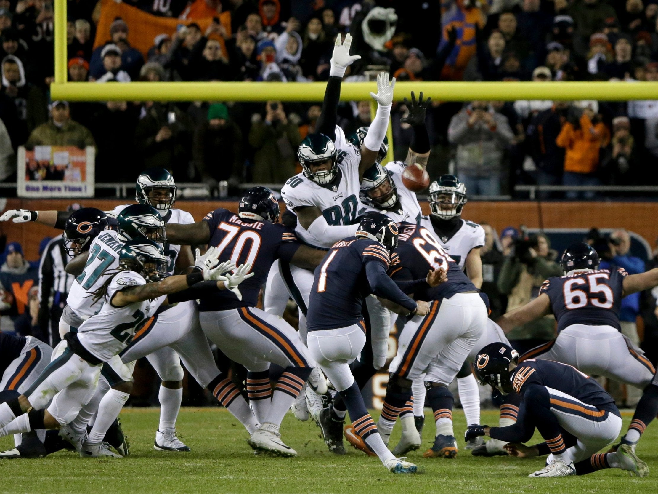 Parkey's missed field goal saw the Eagles advance