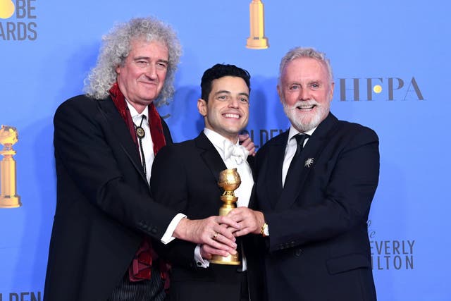 Bohemian Rhapsody won two awards on the night, including Best Actor in a Motion Picture - Drama for his portrayal of Freddie Mercury