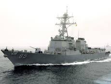 China warns US after guided-missile destroyer sent to disputed islands