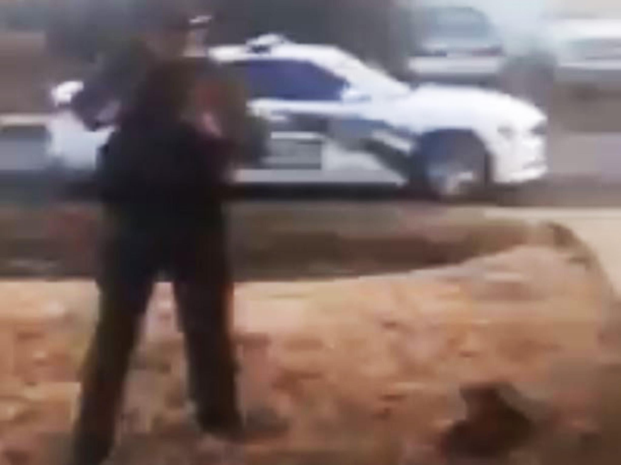 Deputy Keenan Wallace was 'relieved of his duties' after footage of him opening fire on the Chihuahua