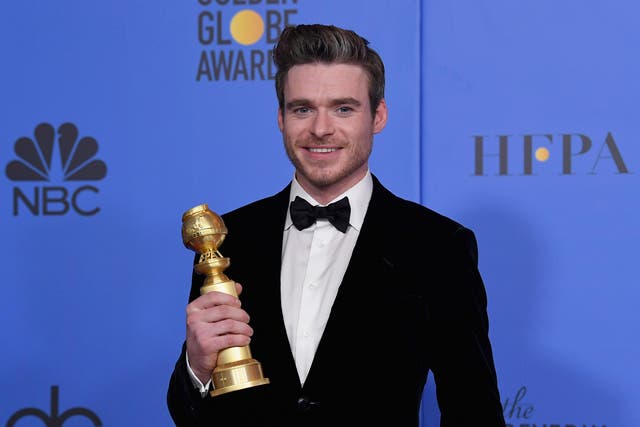 Richard Madden was named Best Actor in a TV Drama for 'Bodyguard' at the 76th Annual Golden Globe Awards