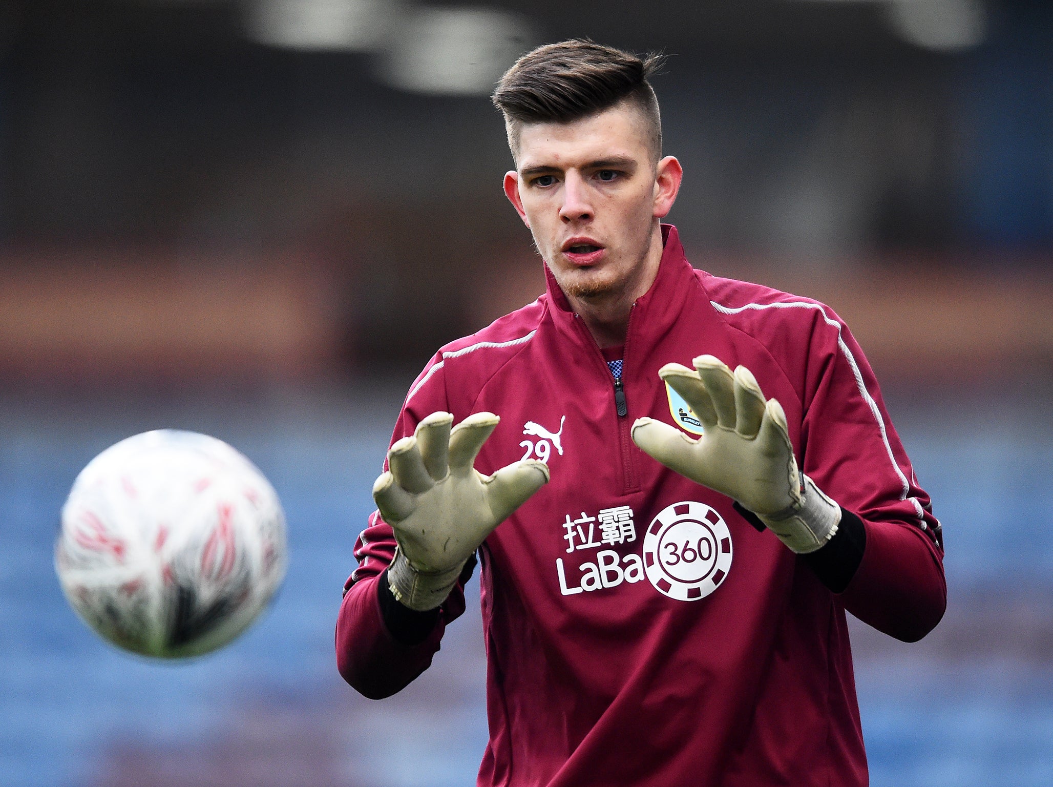 Nick Pope received a special call