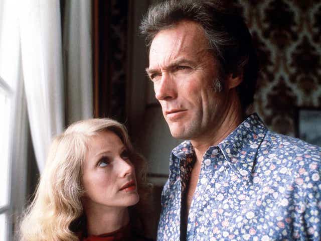 Locke and Eastwood: she endured a toxic relationship with her co-star and lover