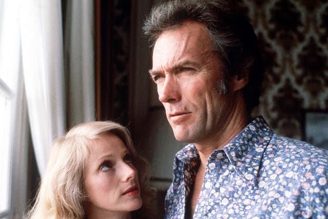 Locke and Eastwood: she endured a toxic relationship with her co-star and lover