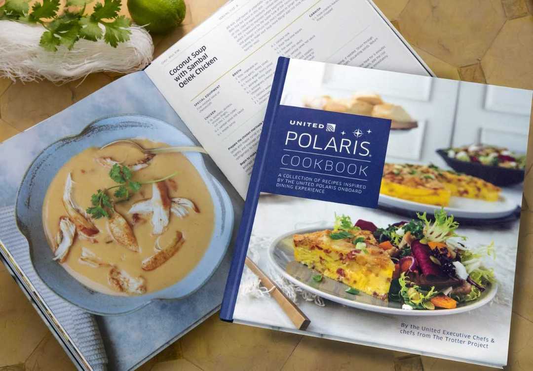 United Airlines has launched a recipe book