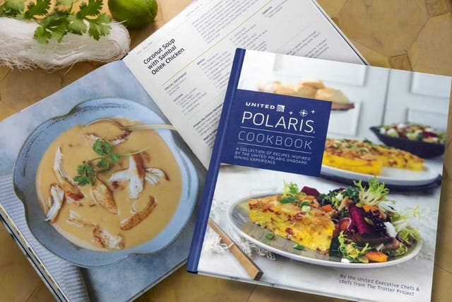 United Airlines has launched a recipe book