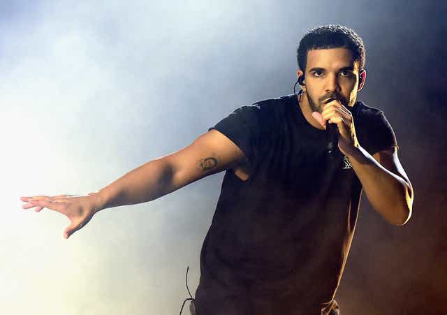 Drake performs at Coachella in 2015