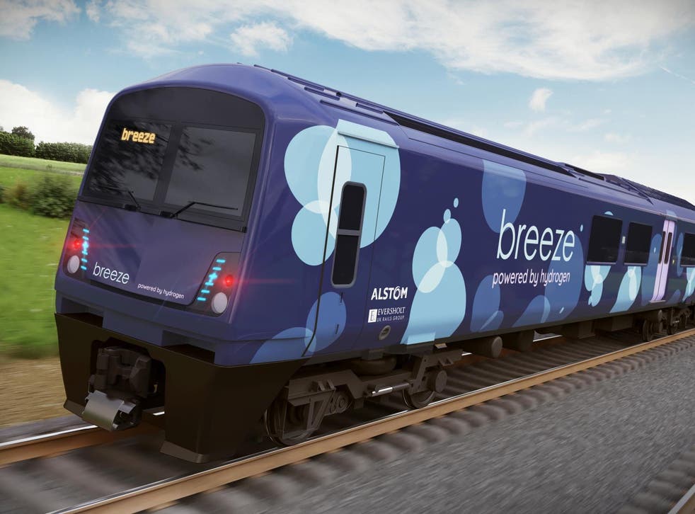 The Breeze will take existing rolling stock and replace the old diesel engine with hydrogen fuel cells