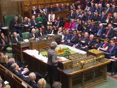 MPs vote to force May to reveal Brexit plan B within days