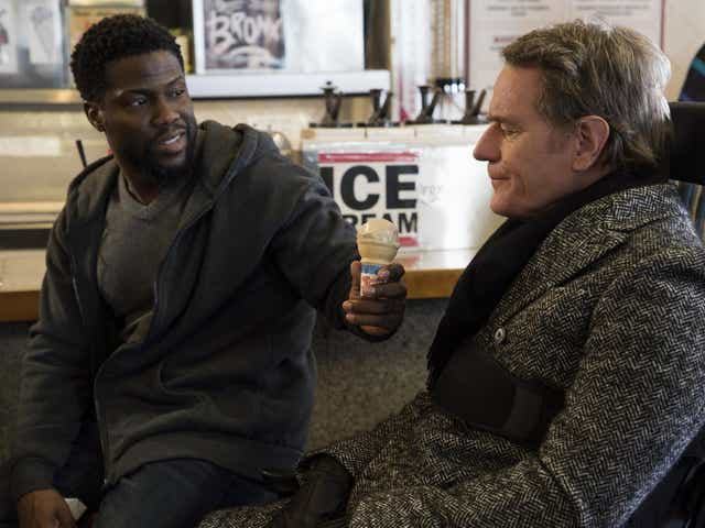 Kevin Hart and Bryan Cranston in 'The Upside'