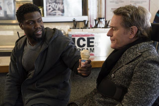 Kevin Hart and Bryan Cranston in 'The Upside'