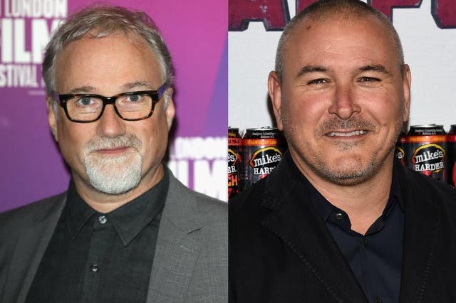 (l-r) David Fincher and Tim Miller are collaborating on a new Netflix series titled Love, Death, & Robots
