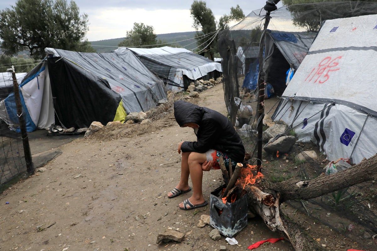 Hundreds of torture survivors, pregnant women and children ‘abandoned’ in Greek refugee camps, Oxfam says