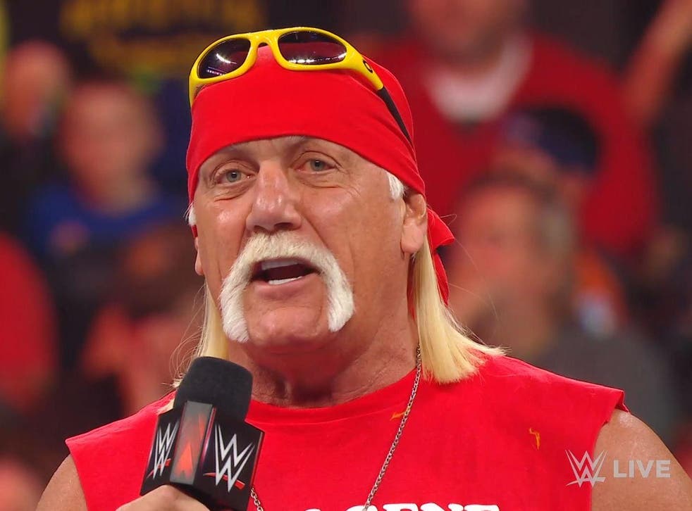 Hogan returns to WWE Raw for first time since 2015 to pay tribute to 'Mean' Gene Okerlund | The Independent | The Independent
