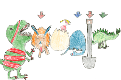 Doodle 4 Google: Adorable hand-drawn dinosaurs win 2018 ...