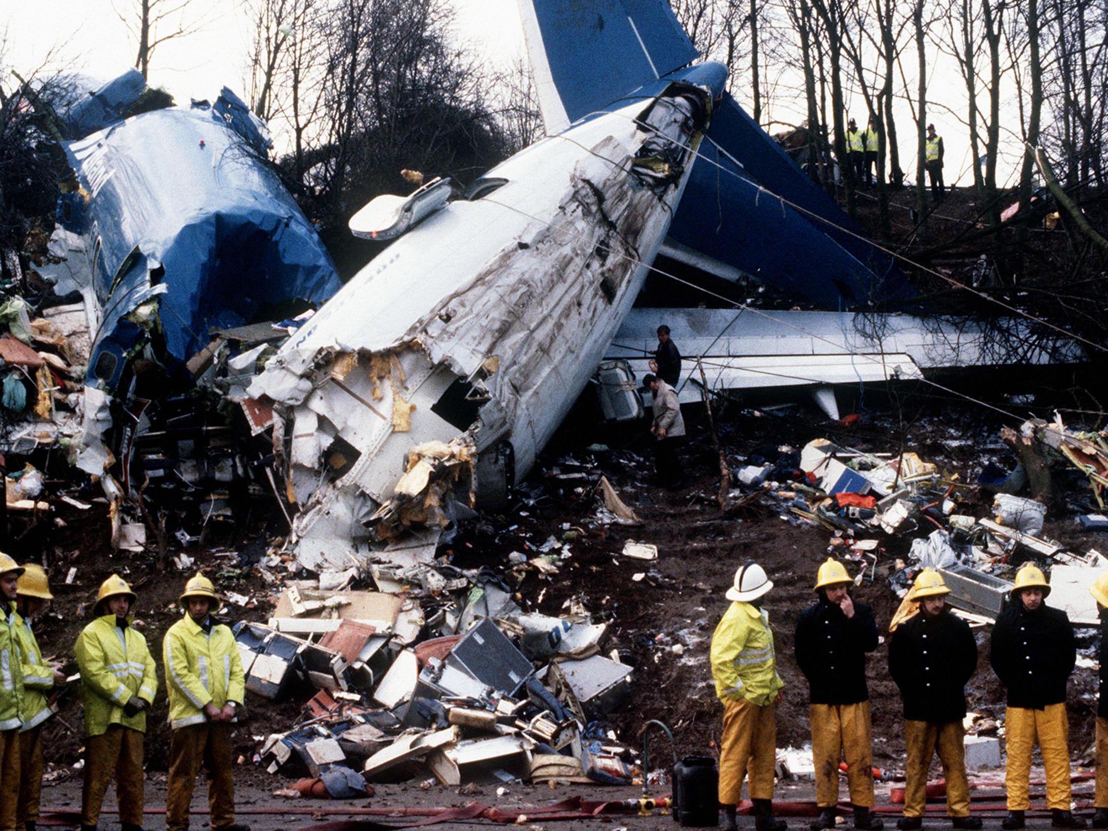 The Belfast-bound British Midland Boeing 737, which crashed on an embankment of the M1 at Kegworth on the approach to East Midlands Airport after suffering engine trouble on the night of 8 January 8 1989