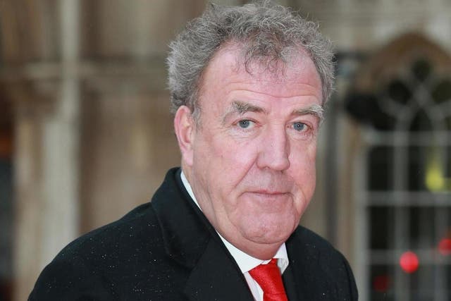 Jeremy Clarkson arrives for The Sun Military Awards at The Guildhall on 22 January, 2016 in London, England.