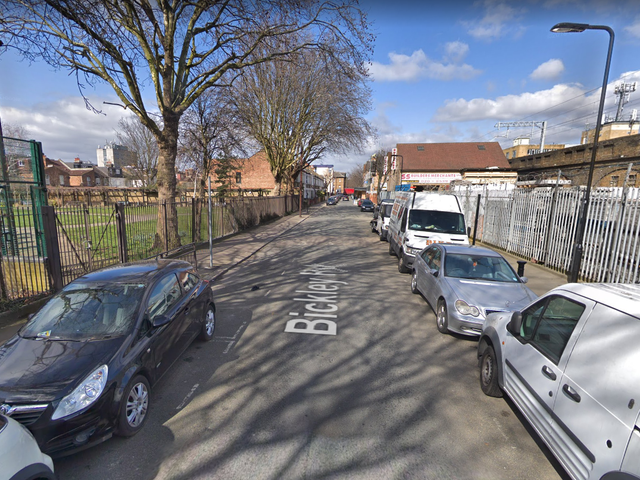 Bickley Road, north-east London, where the boy was attacked
