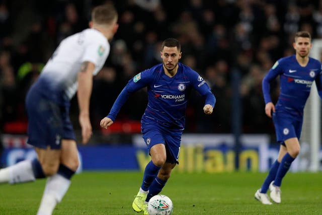 Eden Hazard impressed in Chelsea's defeat to Tottenham