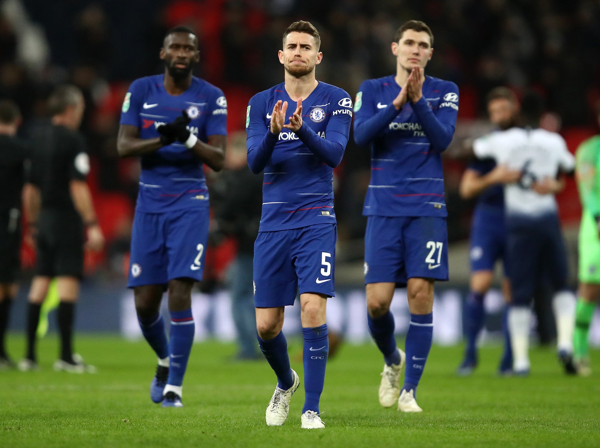 Chelsea suffered defeat against Spurs on Tuesday