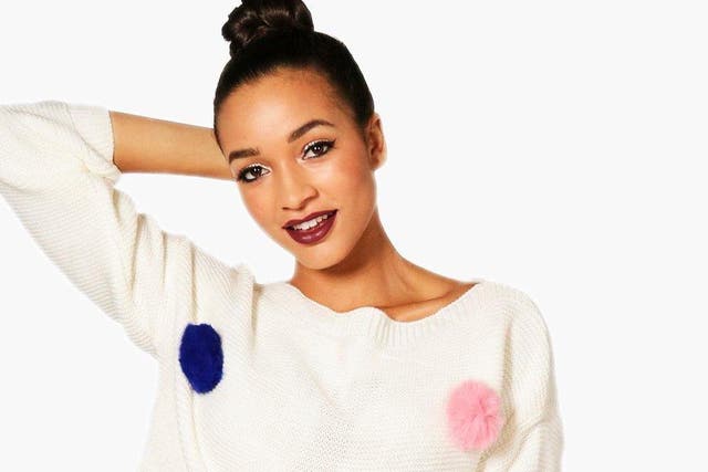 The 'Faux Fur Pom Pom Jumper' has been found to contain real fur