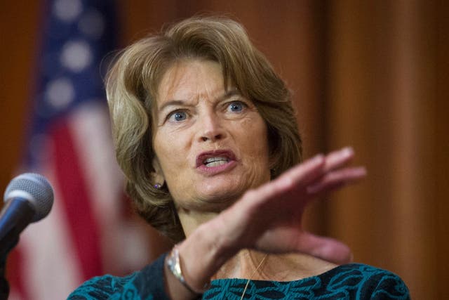 Alaska senator Lisa Murkowski indicated she would back a bill to reopen US federal government without border wall funding