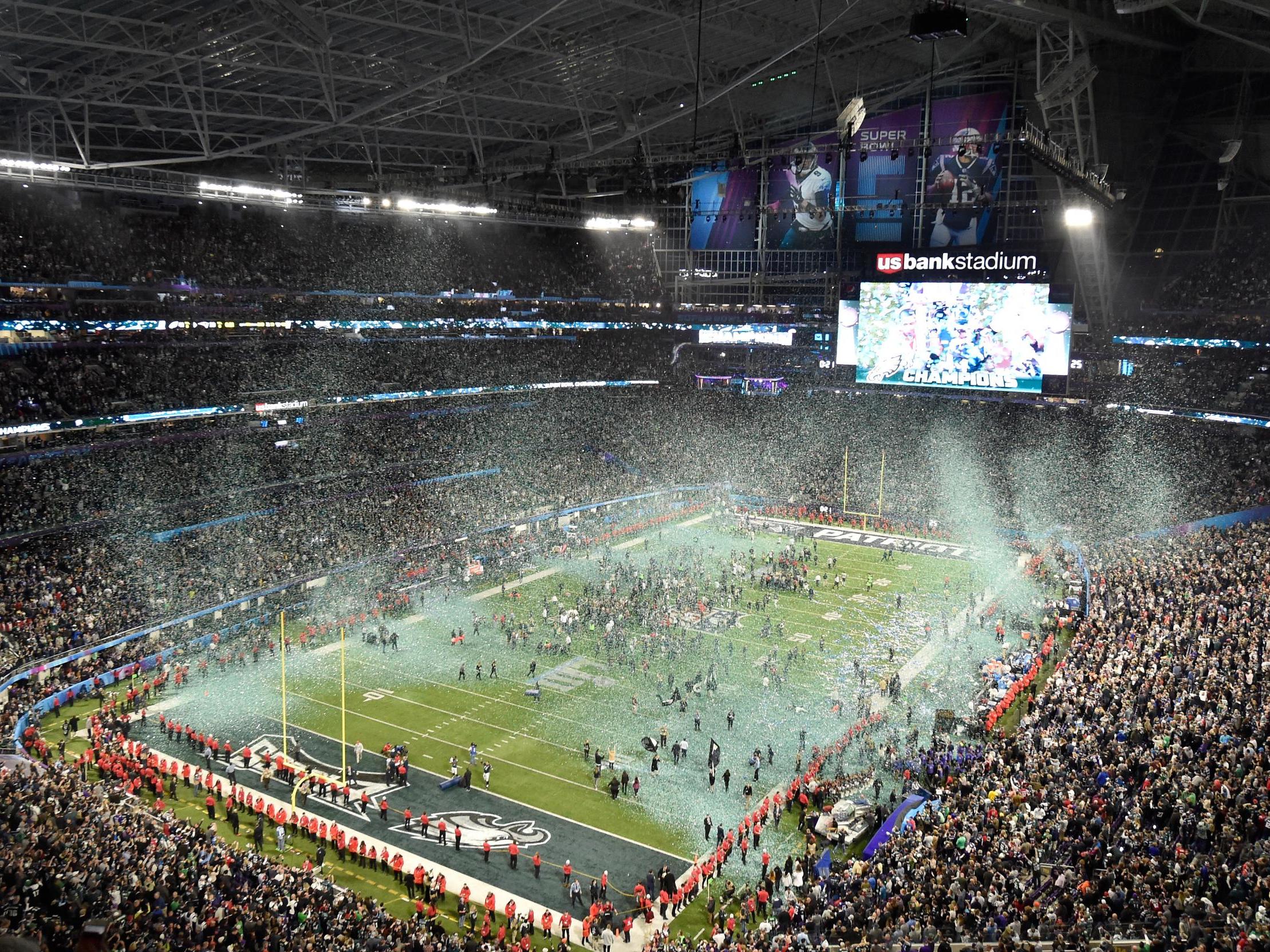 The Super Bowl will be held on 3 February in Atlanta, Georgia