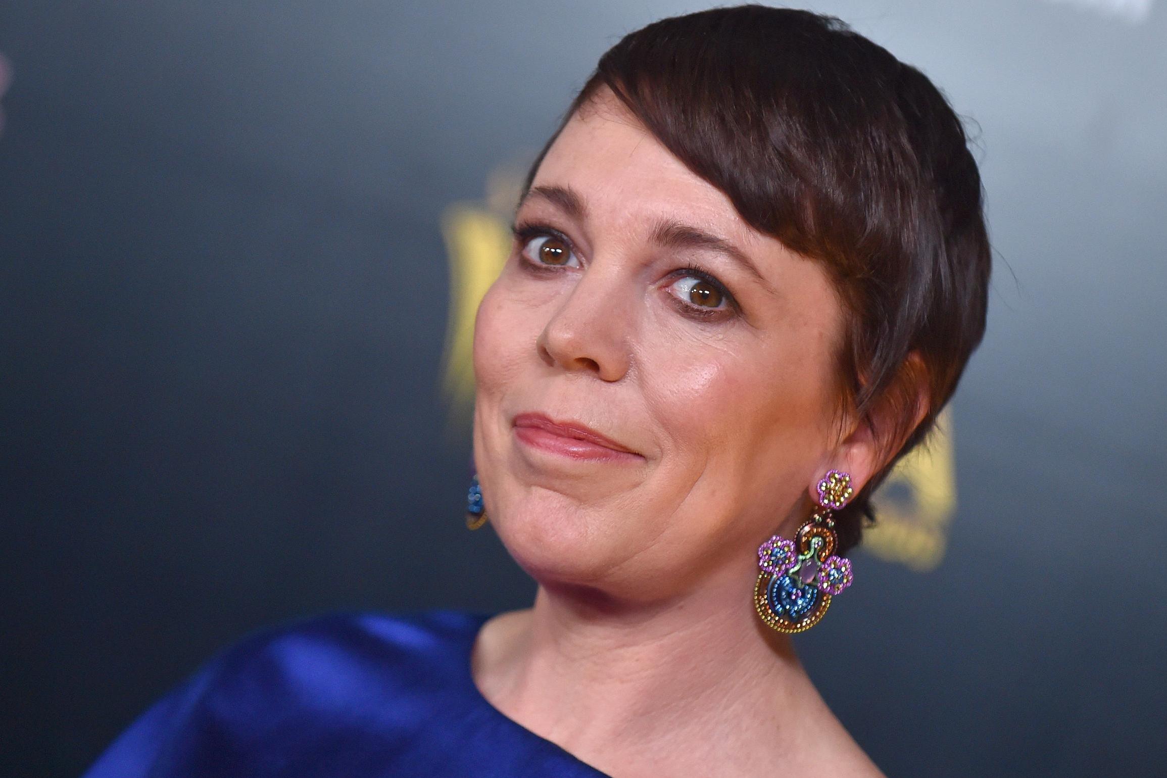 Golden Globe winner Olivia Colman