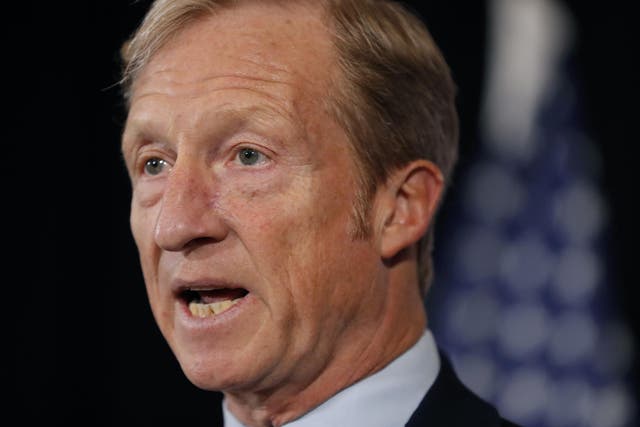 Tom Steyer was believed to be mulling a White House run