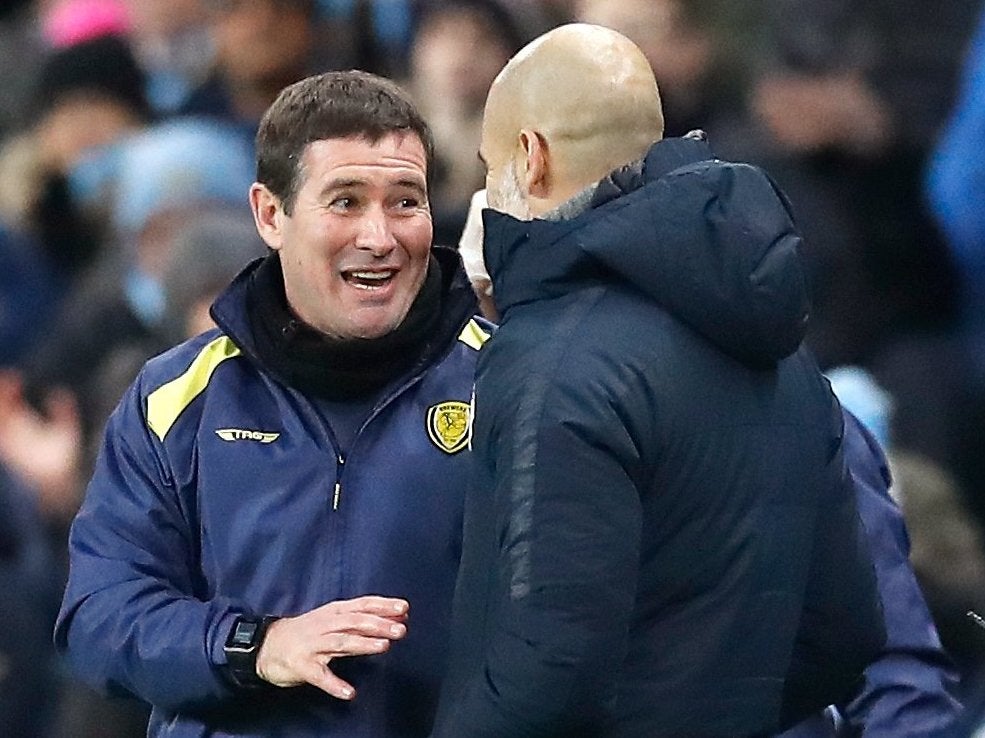 Nigel Clough had no issues beyond the heavy defeat