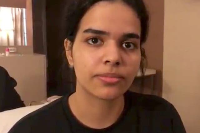 Rahaf Mohammed al-Qunun is fighting to stay in Australia as a refugee after fleeing Saudi Arabia
