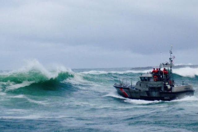 Three people aboard the vessel died after the boat capsized in "high seas"
